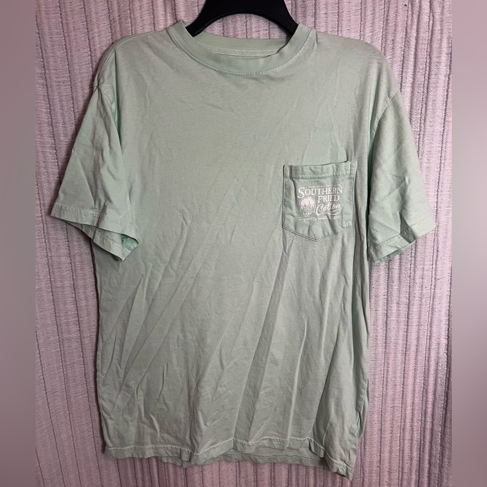 Southern Fried Cotton Men's Mint Graphic Tee